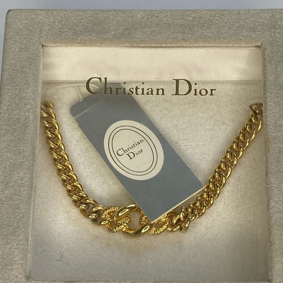 CHRISTIAN DIOR 90’s necklace gold - Picture 3 of 6